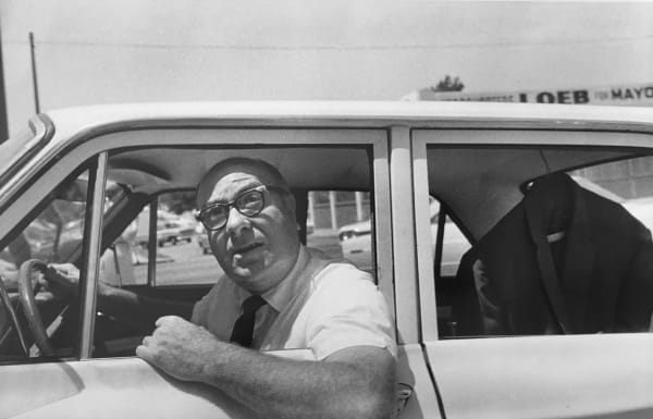 William Eggleston Untitled (Man in Car), 1968