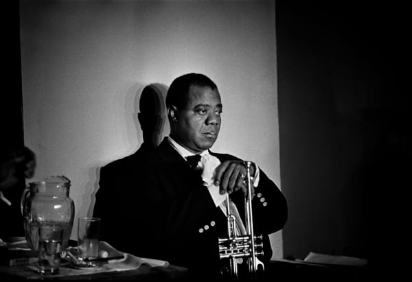 Herman Leonard, Louis Armstrong, Paris, (LSA01), 1960