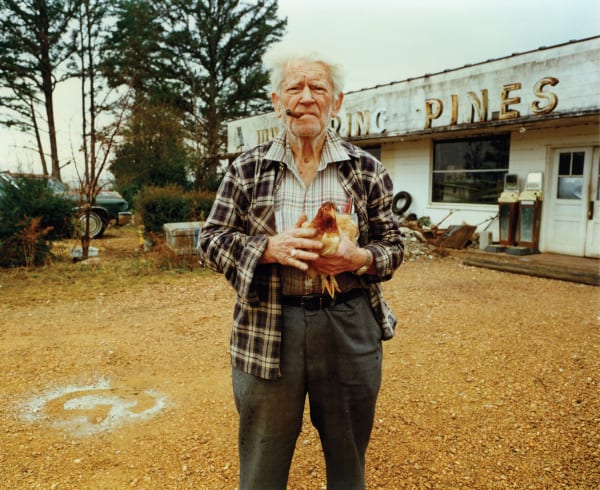 Birney Imes, Blume with Chicken, January, 1986