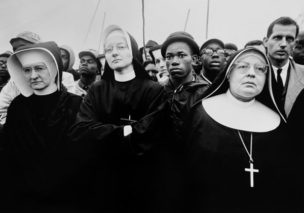 Steve Schapiro Nuns on the Selma March on the Road to Montgomery, 1965