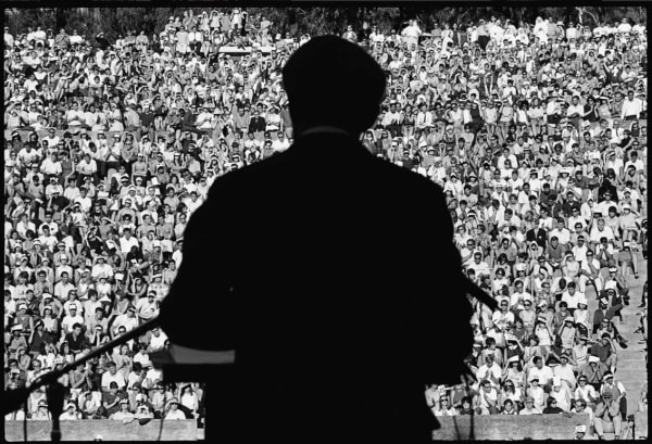 Steve Schapiro, Robert Kennedy at Berkeley, California, 1966