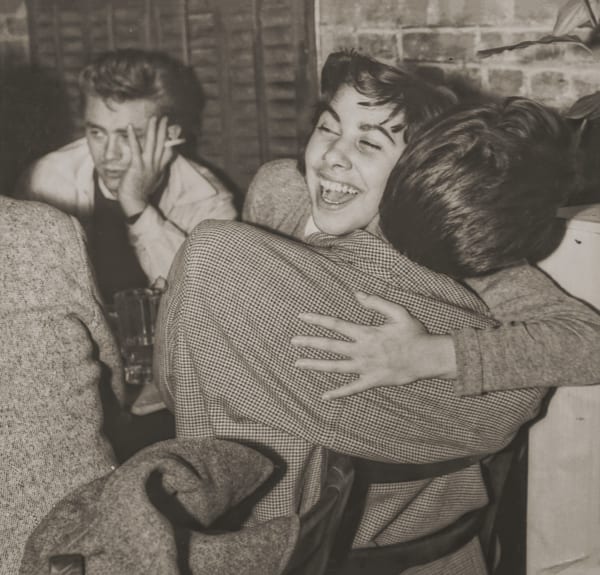 Weegee James Dean in Greenwich Village, 1955