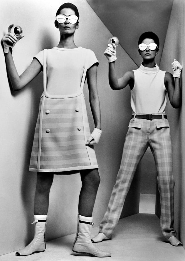 William Klein, Courreges in Box, Paris, 1965