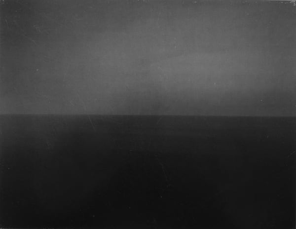 Hiroshi Sugimoto, Tyrrhenian Sea, Amalfi, 340 (from 'Time Exposed' published in 1991), 1990