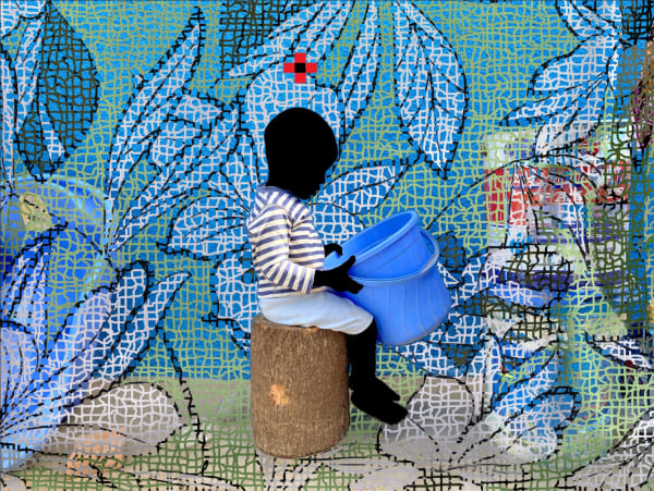 Saïdou Dicko Sur le trône, Act1 T51, 2021 SOLD