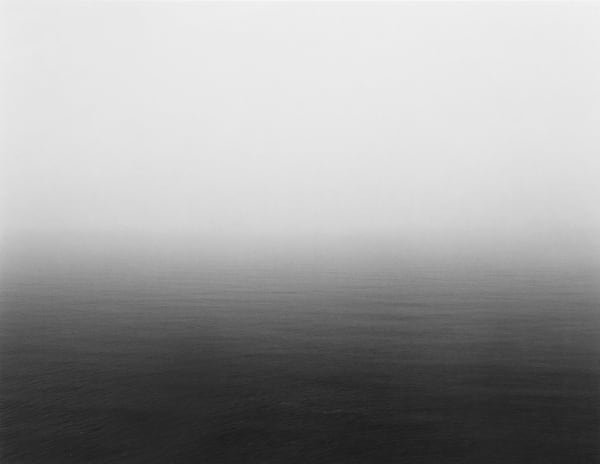 Hiroshi Sugimoto Atlantic Ocean, Cliffs of Moher, 316 (from 'Time Exposed' published in 1991), 1989 SOLD