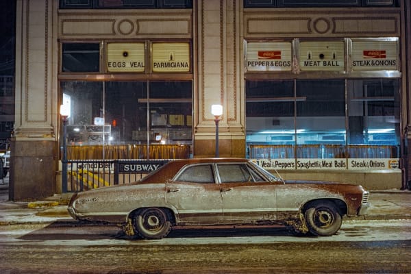 Langdon Clay Subway Impala, Chevrolet Impala, 7th Avenue and 29th Street, 1974