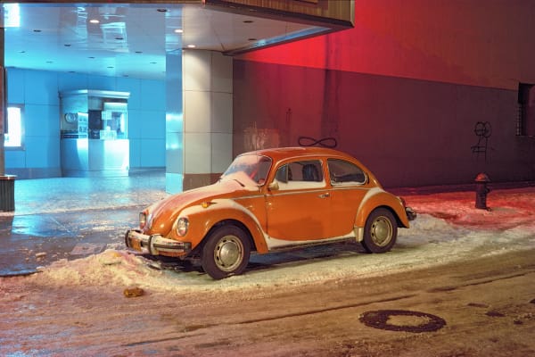 Langdon Clay Greenwich Theater Bug, Volkswagen Beetle, 1974