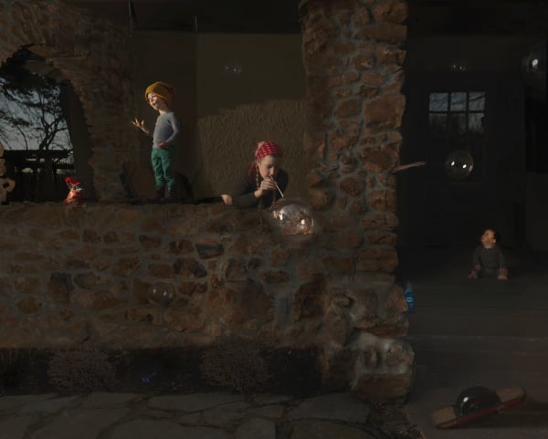 Julie Blackmon, Soap Bubbles, 2023