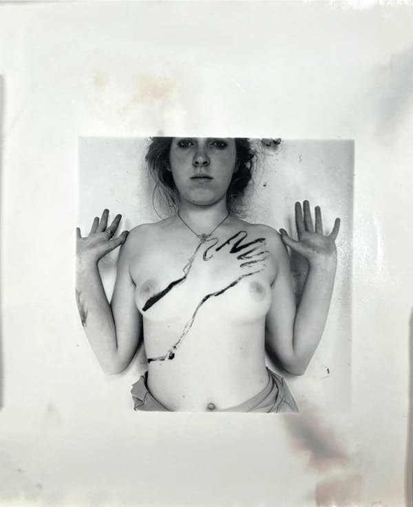 Francesca Woodman, Untitled, Portrait of a Reputation, (Self-Portrait), ca. 1975 - 78