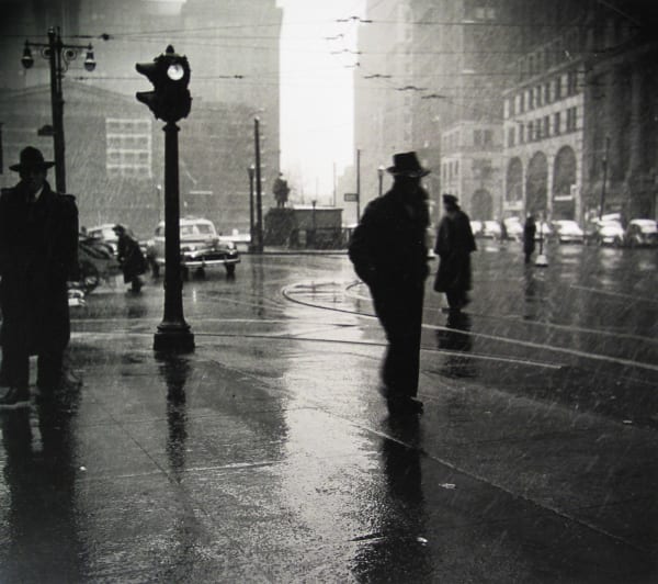 Arthur Leipzig, Rain, 1945