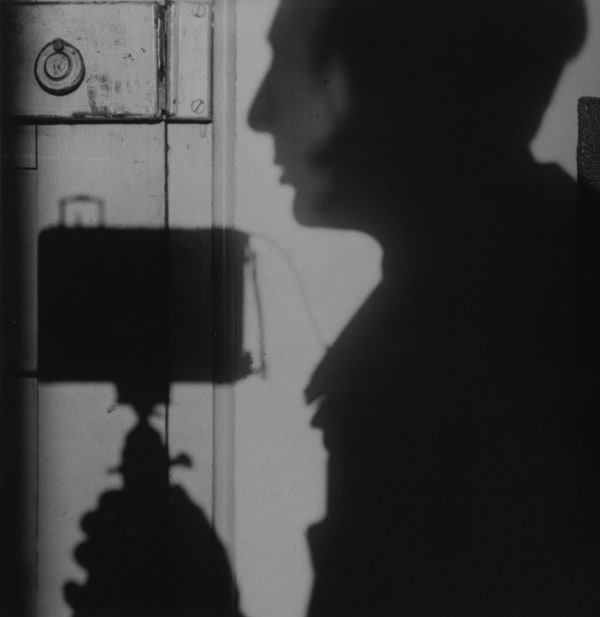 André Kertész, Self Portrait Silhouette, 1927
