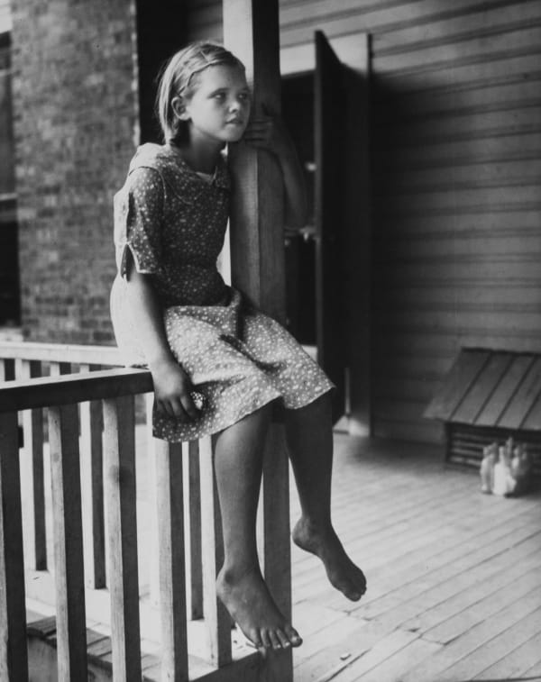 Eudora Welty Child on the Porch, 1939