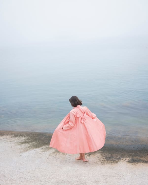 Cig Harvey, Jesse on the Rocks, Vinalhaven, Maine, 2018