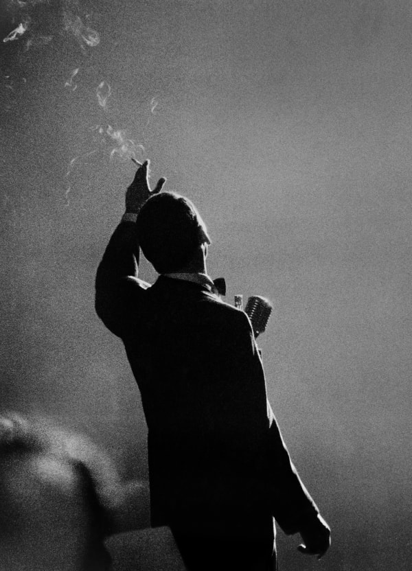 Herman Leonard, Frank Sinatra, Monte Carlo, (FRS01), 1958