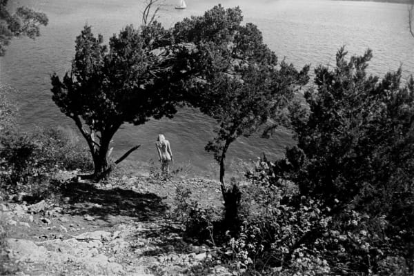 Garry Winogrand Hippy Hollow, Lake Travis, Austin, Texas, 1973 $5,800