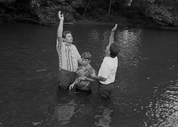 Mark Steinmetz, Cocke County, TN (River Baptism), 1991