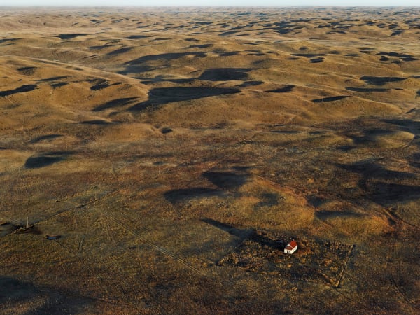 Andrew Moore, Schoolhouse on the China Pasture, Cherry County, Nebraska