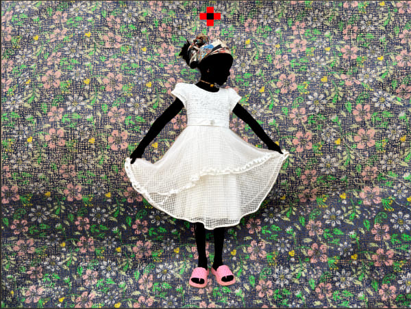 Saïdou Dicko, The light, T FR F White, 2025