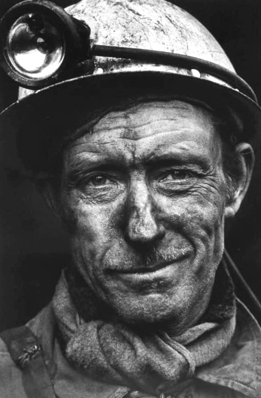Louis Stettner Coal Miner, Lens France, 1978