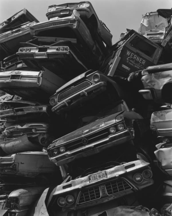 George Tice Junked Cars, 1973 $2,500