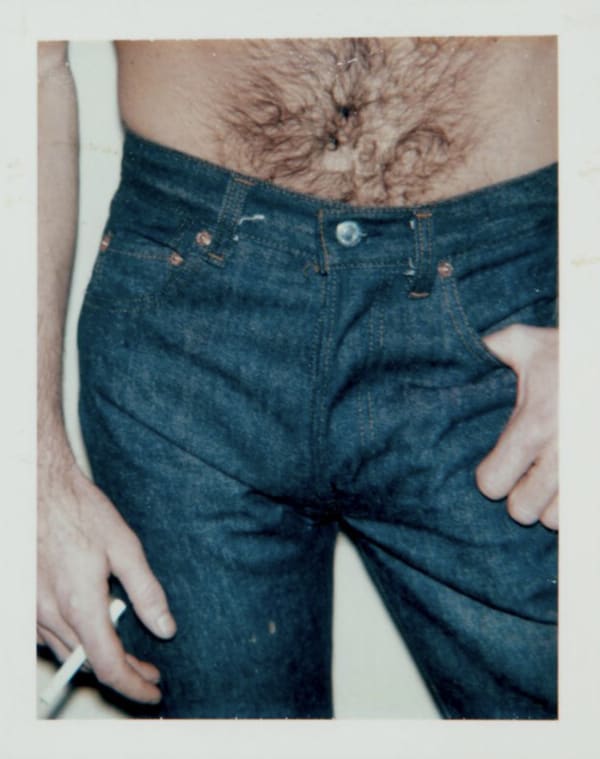 Andy Warhol Blue Jeans with Cigarette, 1984 $15,000