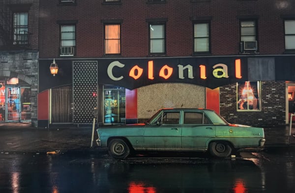 Langdon Clay Colonial Car, Chevrolet Nova 230, Hoboken, NJ, 1975