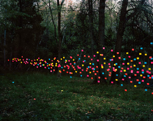 Thomas Jackson, Post-its no. 1, Locktown, New Jersey, 2012