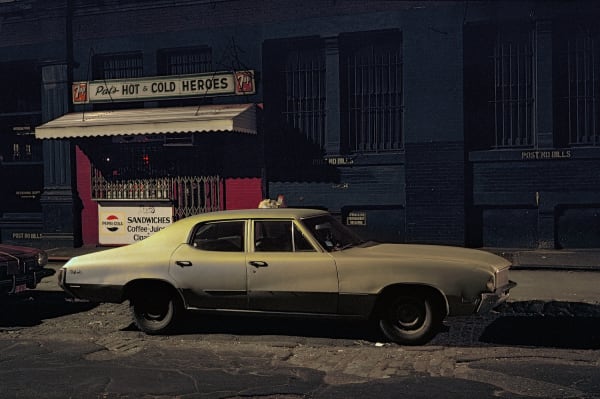 Langdon Clay Pat's Hot and Cold Heroes Car, Buick Skylark, Soho, 1976