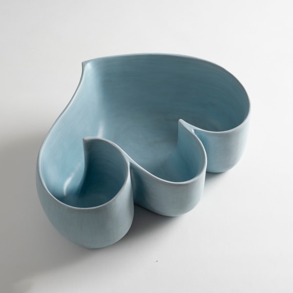 Tina Vlassopulos, Green Curvy Bowl