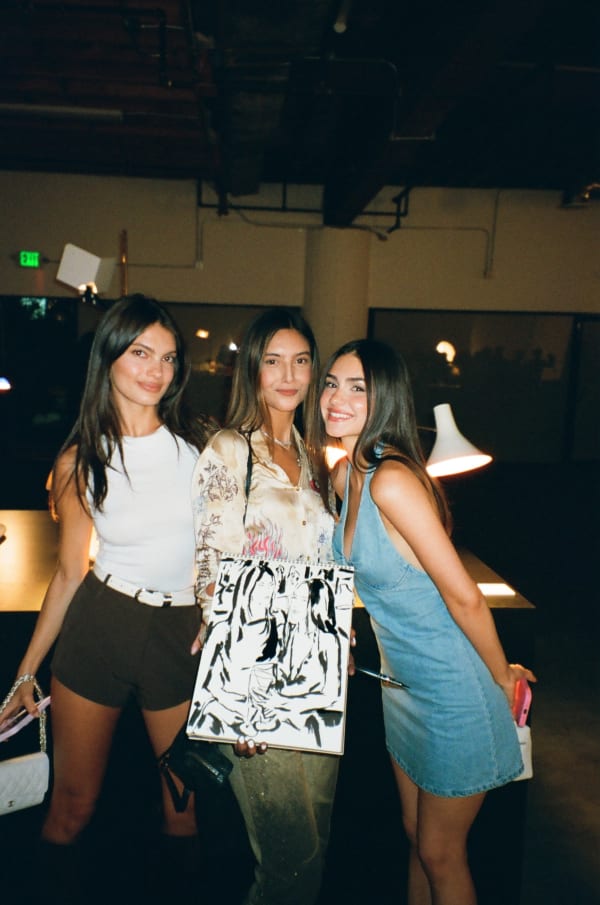 Olivia Rodriguez, Jaki Doyka, and Julia Hodsdon at Saie Beauty "The Art of Glow" 6.6.25 (West Hollywood, CA USA)