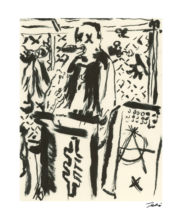 Jaki Doyka, Nadya Tolokonnikova at Honor Fraser Gallery for "Pussy Riot Siberia: Punk's Not Dead" 1.18.25, 2025