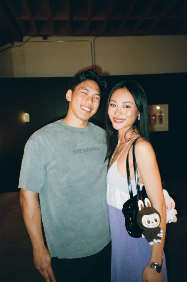 Xin Yu at Saie Beauty "The Art of Glow" 6.6.25 (West Hollywood, CA USA)