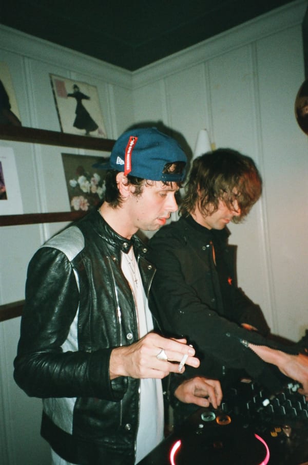 Noah Dillon and Chandler Ransom Lucy (The Hellp) at The Den for "Deal With It" 6.6.25 (West Hollywood, CA USA)