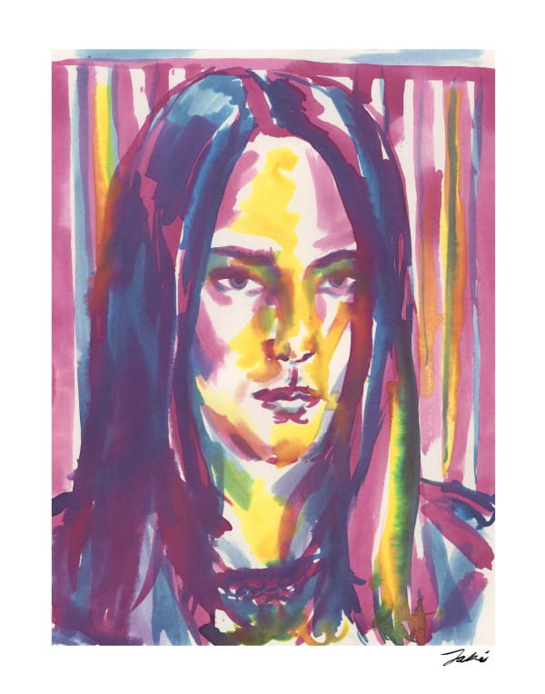 Jaki Doyka, Self-Portrait 1.29.25 (Beverly Hills, CA USA), 2025