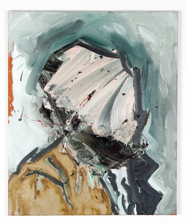 Toby Raine, Cezanne Beard 2 (After Cezanne), 2015