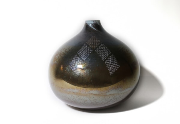 Te Rongo Kirkwood, Puru Hau Breath Vessel Series: Io Vessel, Bronze III, 2025