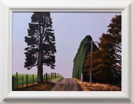 Dick Frizzell, Hawkes Bay Lane, 2014