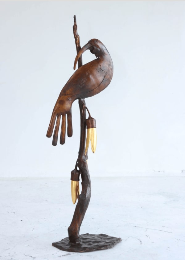 Paul Dibble, Huia Sings Alone 2, 2023