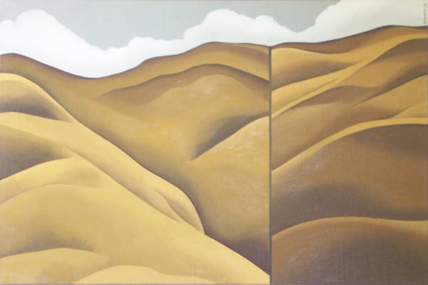 Robin WHITE, Untitled [Porirua Hills], 1970