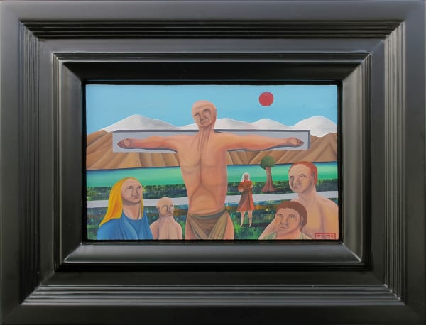 Jeffrey Harris, Untitled [Crucifixion Icon], 1975