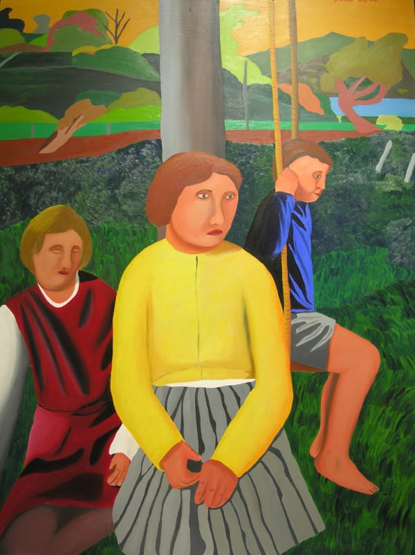 Jeffrey Harris, Jillian and Two Cousins, 1973