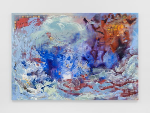 FIRELEI BÁEZ, Untitled (Routes of the famous flying Clipper ships), 2022