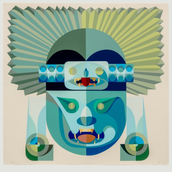 EAMON ORE-GIRON, Talking Shit with My Jaguar Face (Iteration I), 2024