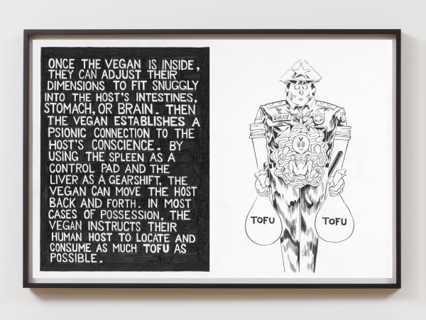 TRENTON DOYLE HANCOCK, Trenton Doyle Hancock Presents The Moundverse, Chapter 2: Veganism, 2020
