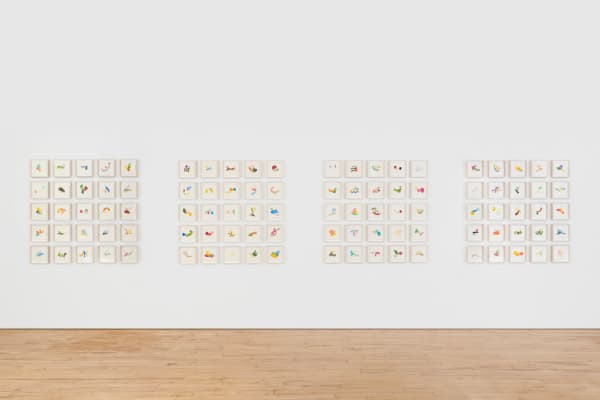 SPENCER FINCH, Color Notes (Winter, Spring, Summer, Autumn) 2020-2021, IV, 2022