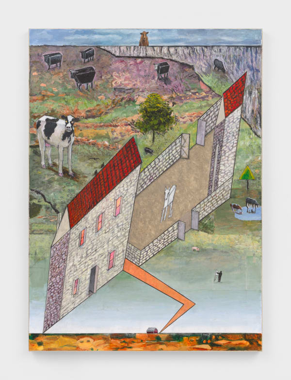 MERNET LARSEN, Cows Coming Home, 2024