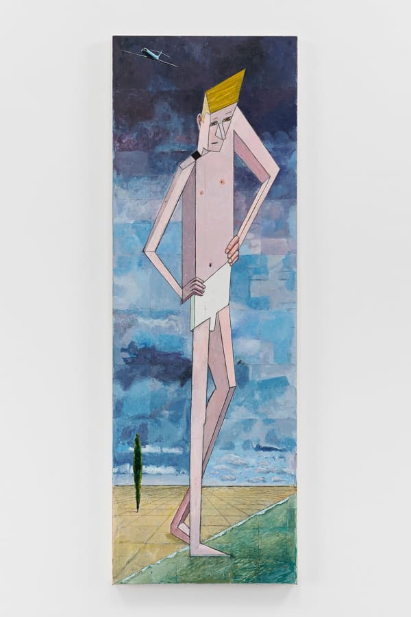 MERNET LARSEN, Bather (after Cézanne), 2022