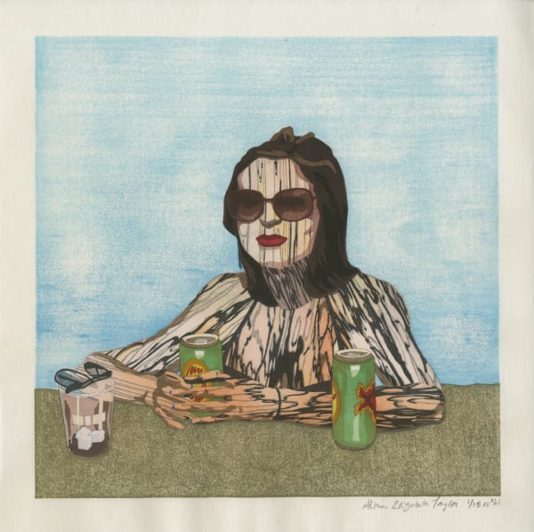 ALISON ELIZABETH TAYLOR, Poolside, 2021