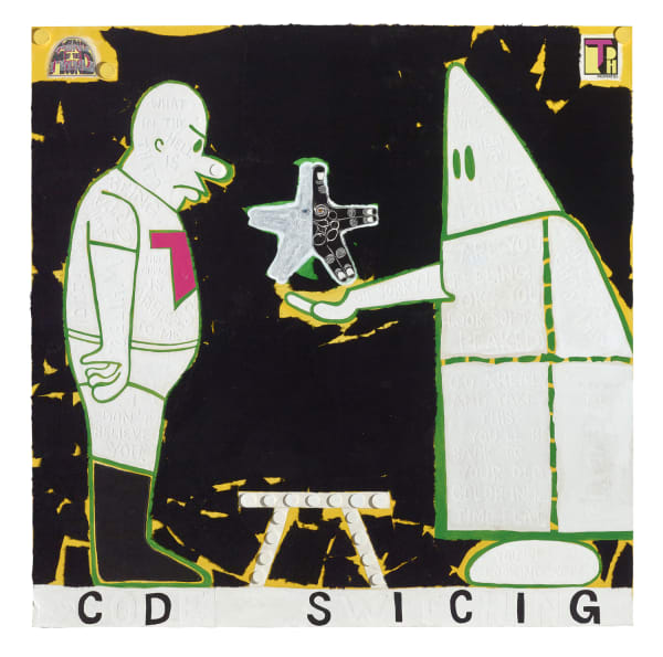 TRENTON DOYLE HANCOCK, Step and Screw: The Star of Code Switching, 2020